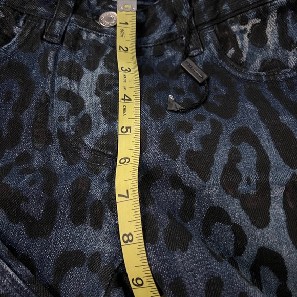 NWOT! Dolce & Gabbana Leopard Print Slim Jeans - Picture 13 of 14
